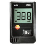 Testo, Inc. 0572 6560 The testo 174H mini temperature and humidity data logger features a large display and alarm indication